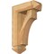 Ekena Millwork Westlake Arts and Crafts Rough Sawn Bracket w/ Offset Brace, Western Red Cedar, 6"W x 16"D x 24"H BKT0604X16X24WTL03RWR - alternate 1